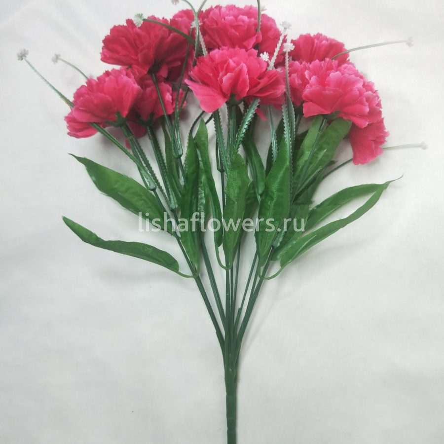 Букет гвоздик 40 см. Арт.2123